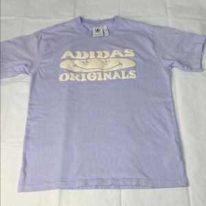 Adidas Originals Men's Lavender Tee